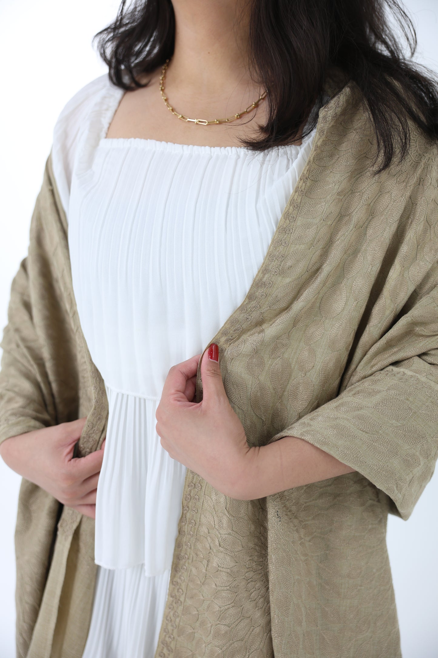 NEW Pure Elegant Luxury Beautiful Winter Shawl Shaal Classy Floral Prestigious Patterns Accessories Expensive Rare One of A Kind Brown