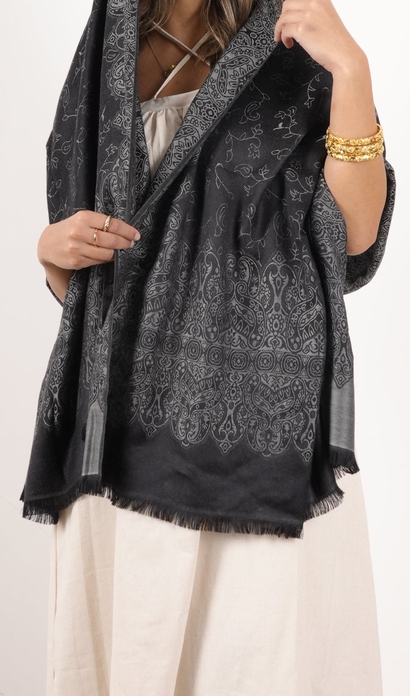 Ash Deux (2 Sided Shawl)