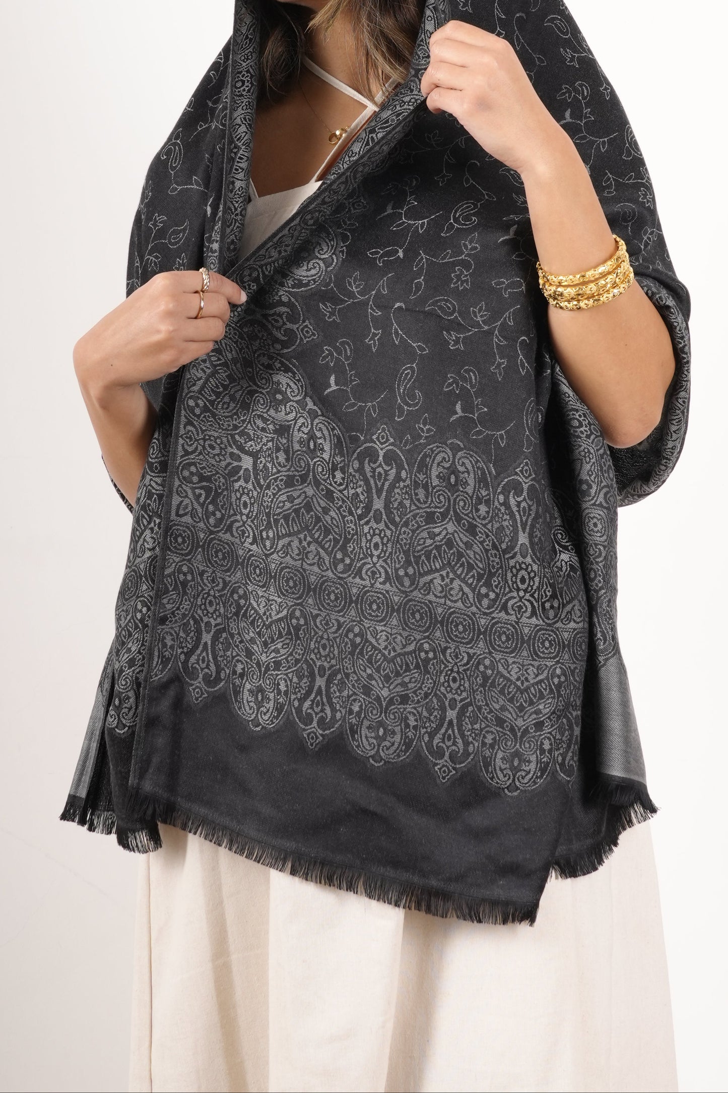 Ash Deux (2 Sided Shawl)