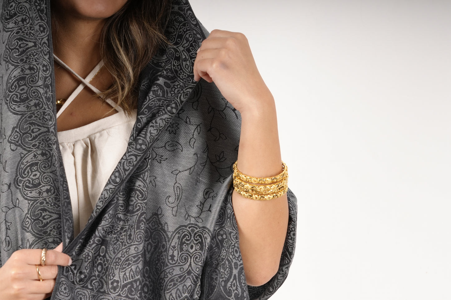 Ash Deux (2 Sided Shawl)